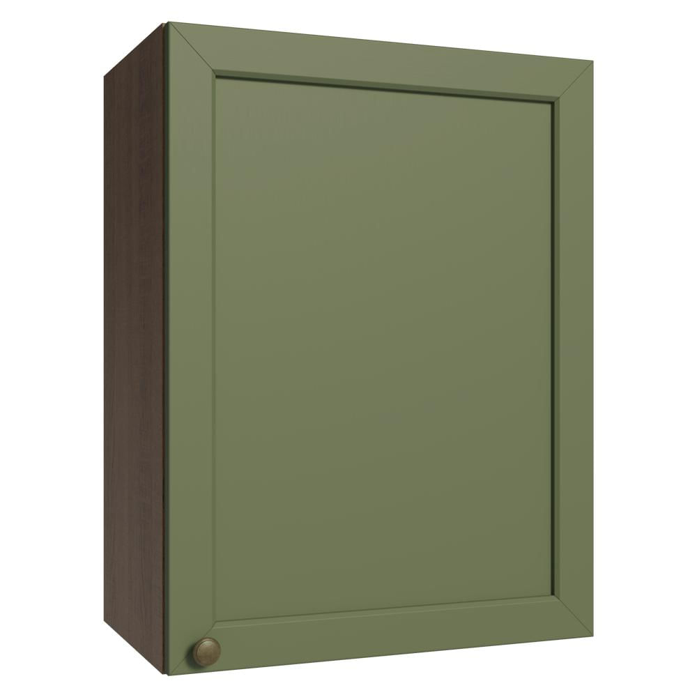 Armário Aéreo 50cm 1 Porta Rustic/verde Vik Madesa