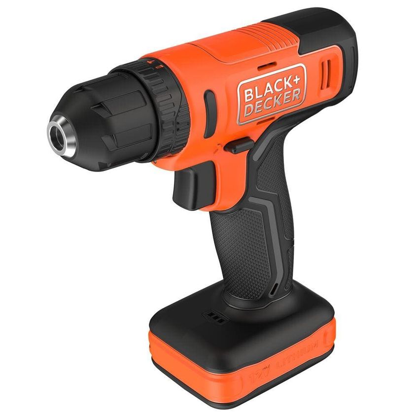 Parafusadeira E Furadeira De Impacto Black+decker Bcd712vhd 3/8? Luz Led Bateria 12v Bivolt - imagem 4