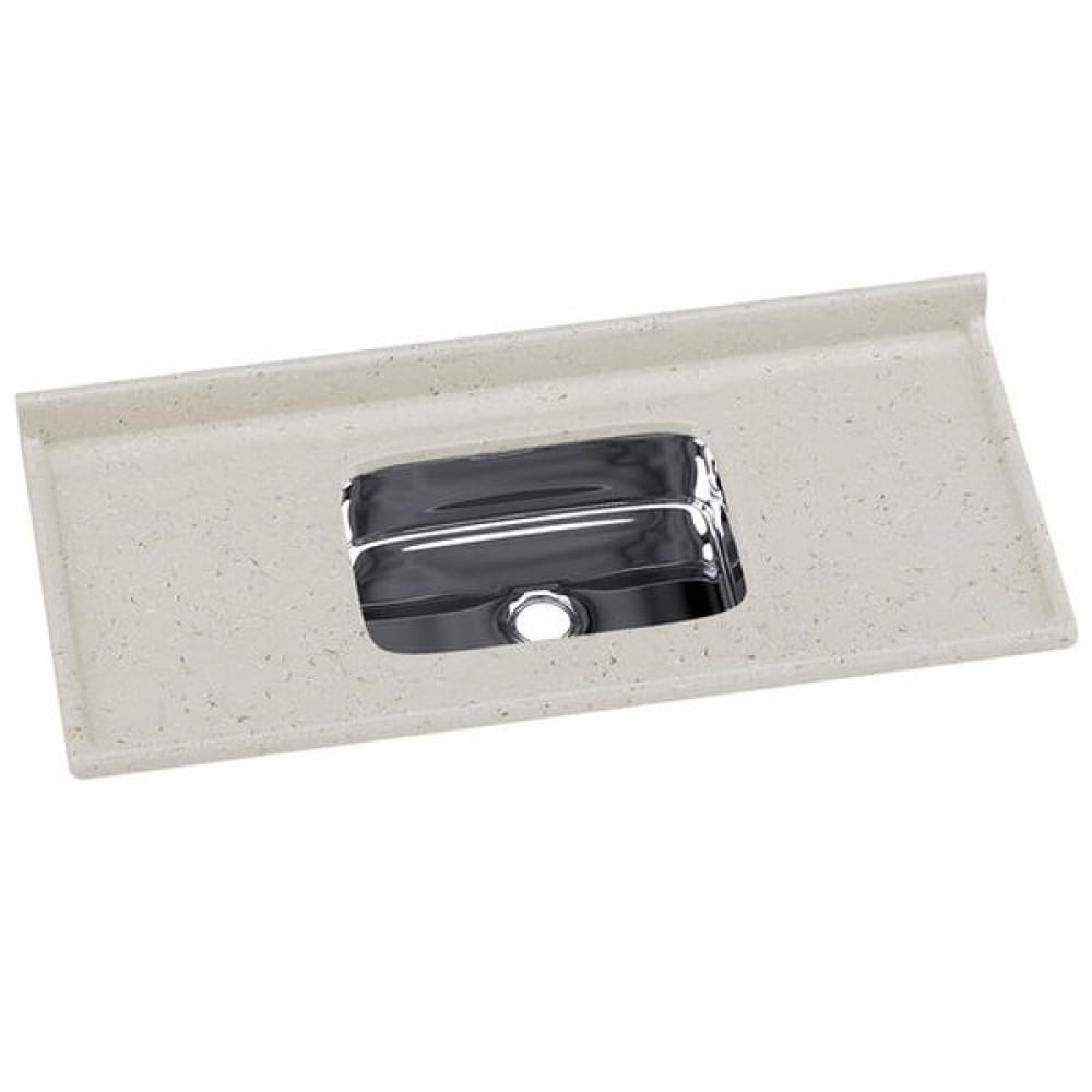 Pia De Cozinha Roralit Mármore Sintético 120cm Com Cuba Em Inox 622 A.j. Rorato