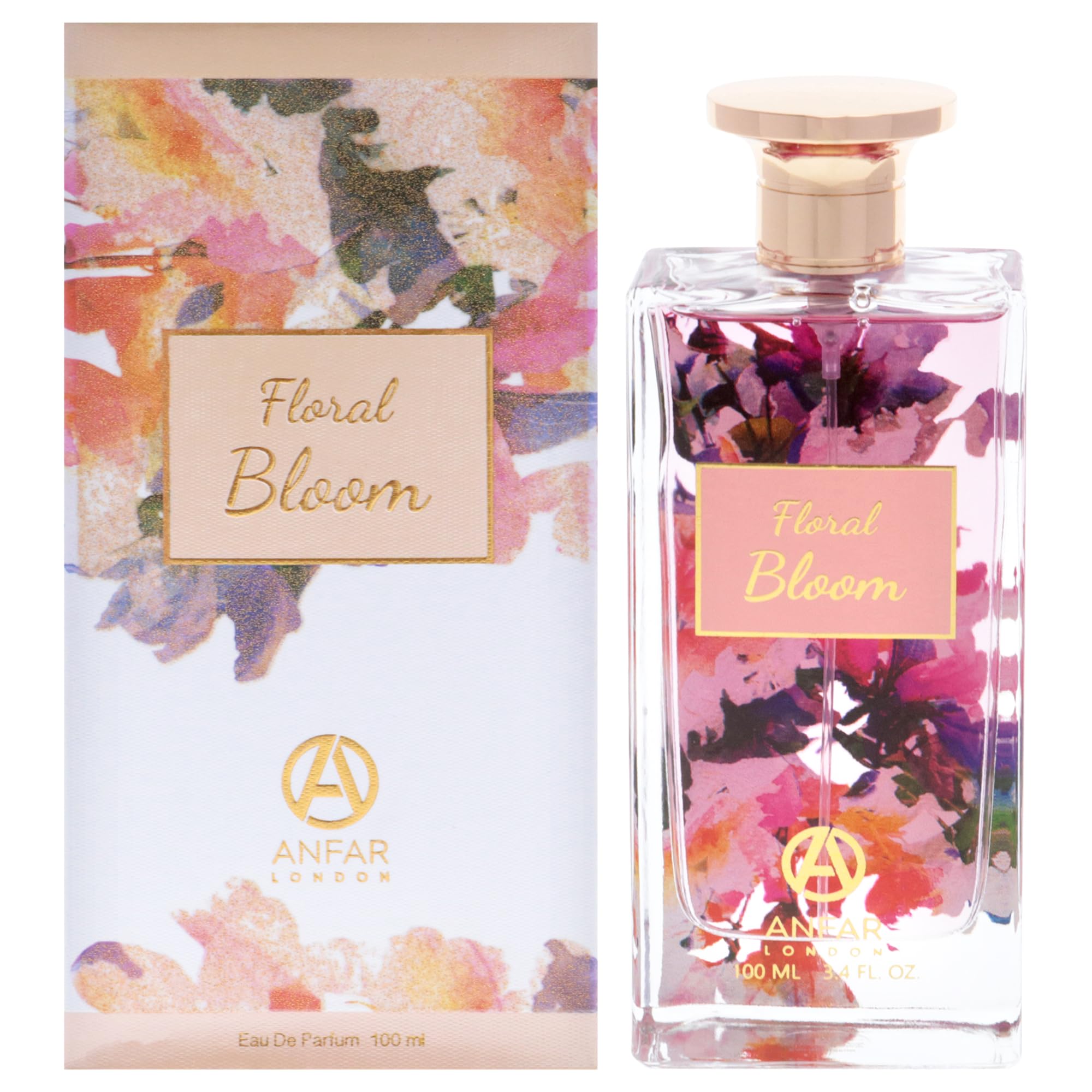 Perfume Anfar Floral Bloom Eau De Parfum 100ml Para Mujer