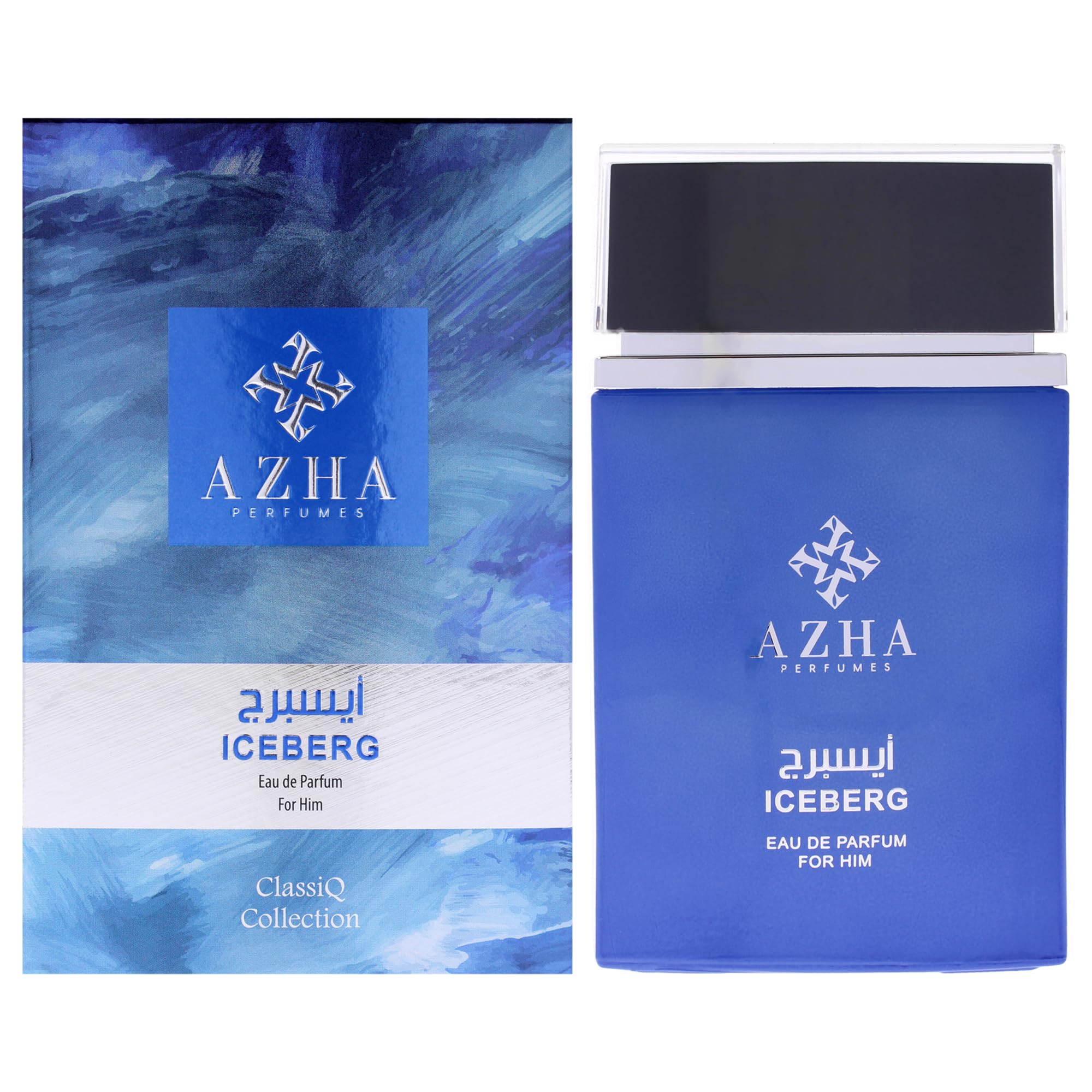 Azha Iceberg Classiq Colección Edp Spray Para Hombre 100 Ml