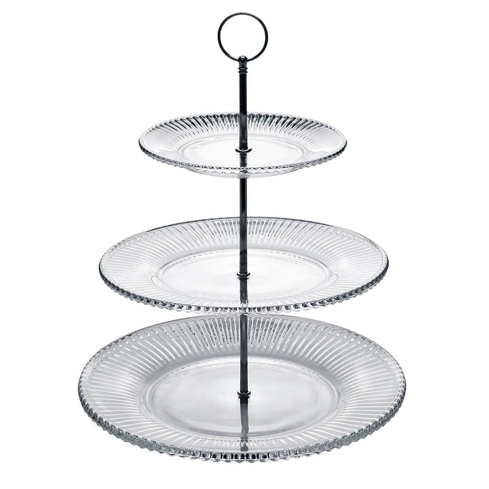 Porta Doces 3 Andares Lyor Renaissance Cristal Requintado