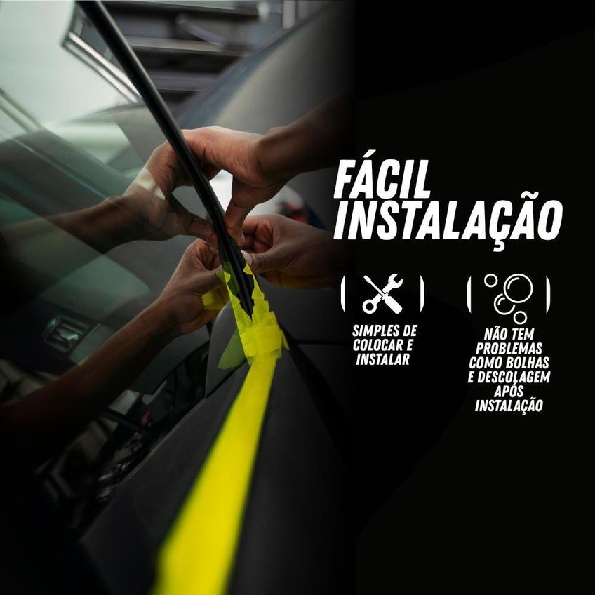 Película Profissional Insulfilm Para Renault Kwid G35 - imagem 4