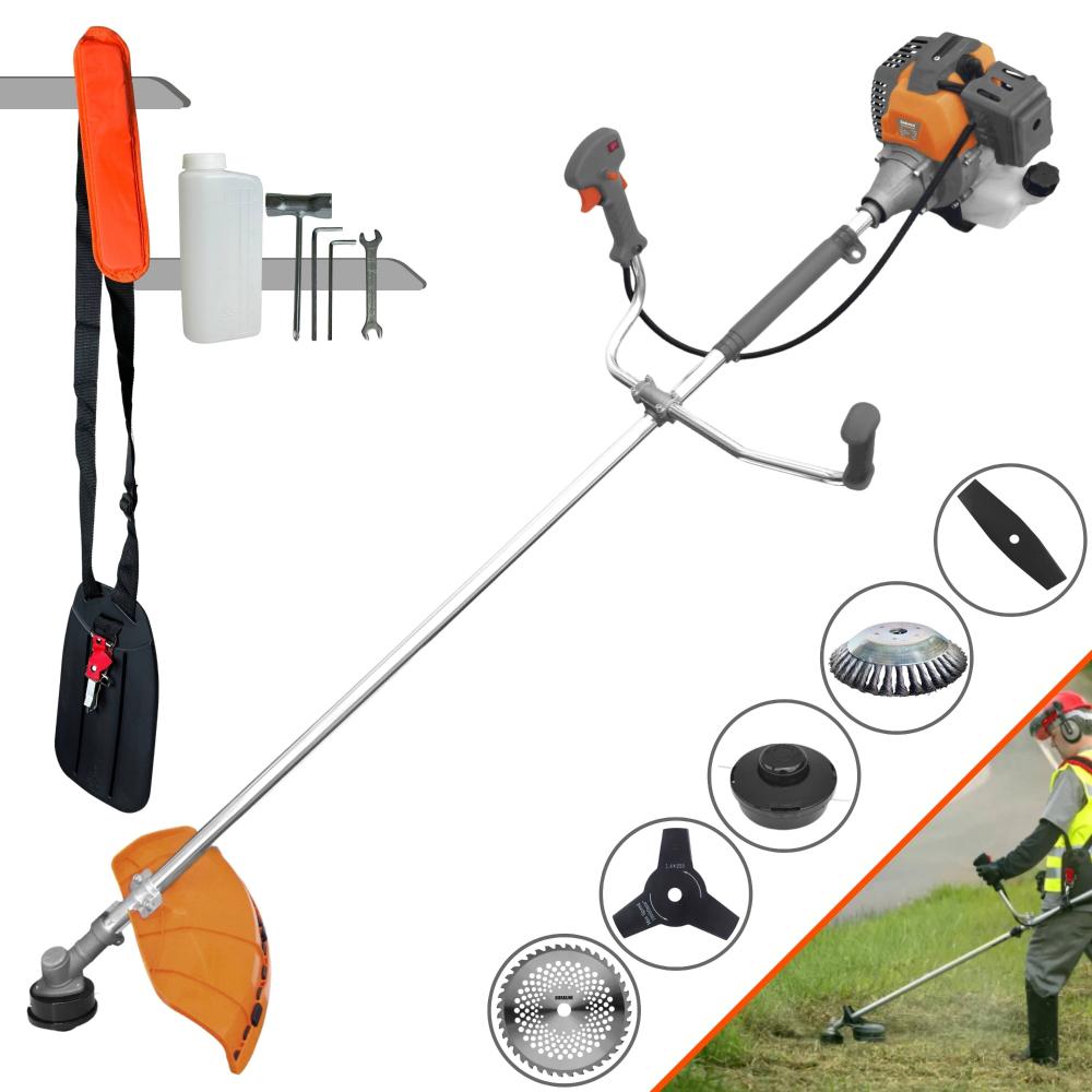 Roçadeira Multifuncional Tekna Rl430-p À Gasolina 2t 1,7hp 43cc
