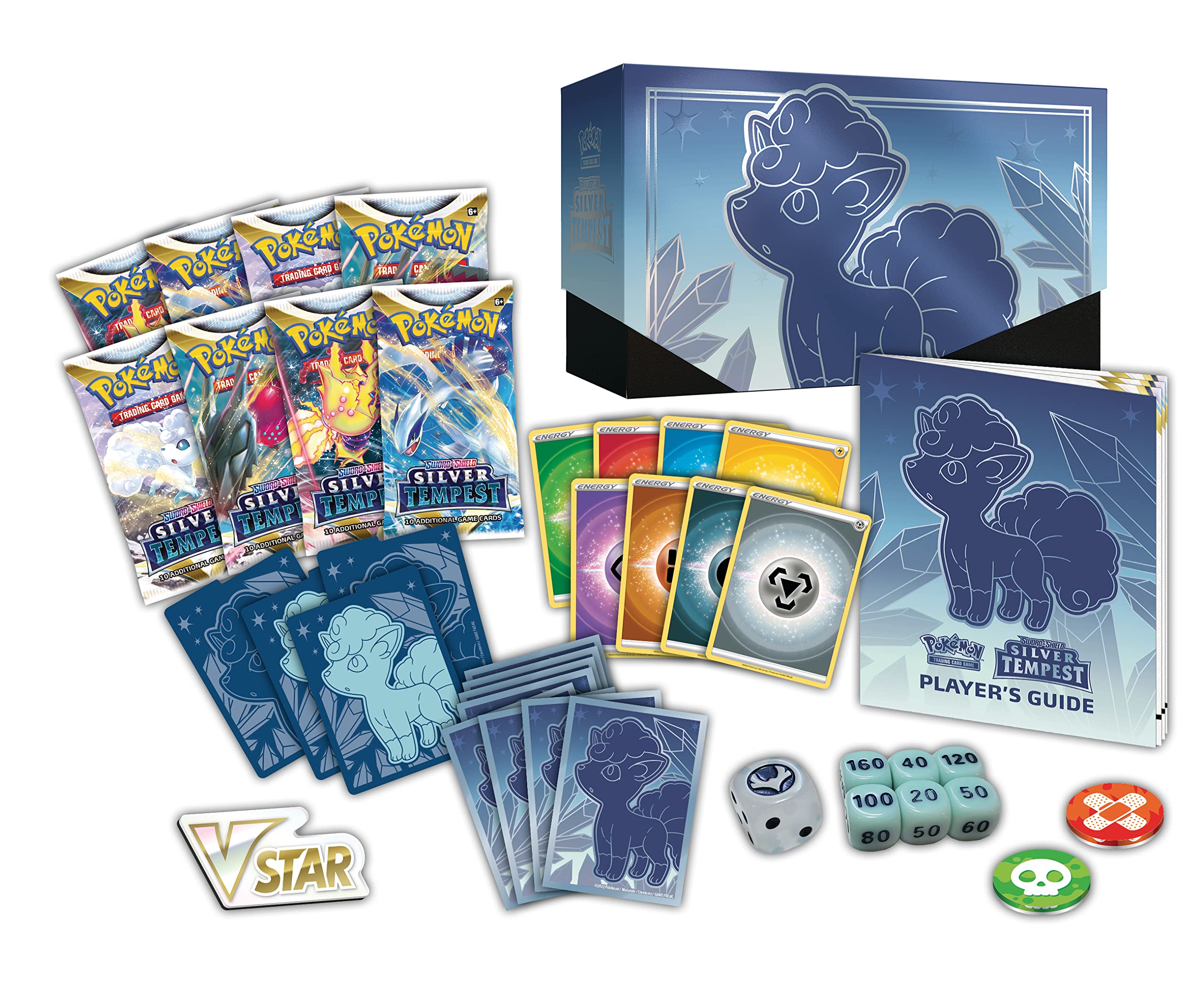 Caixa De Treinamento Pokémon Tcg Sword & Shield Silver Tempest