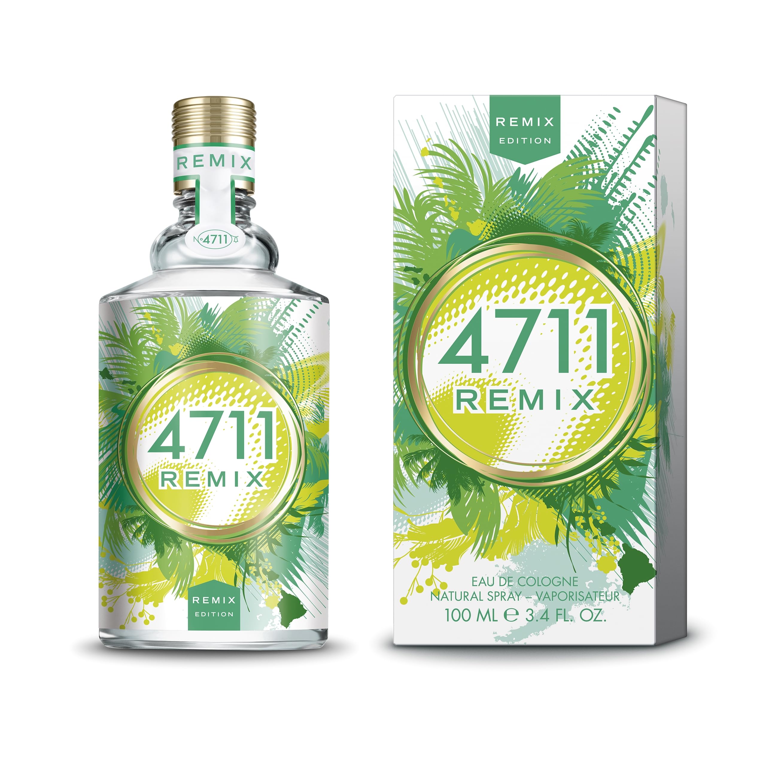 Perfume 4711 Remix Green Oasis Eau De Cologne 100ml Em Spray