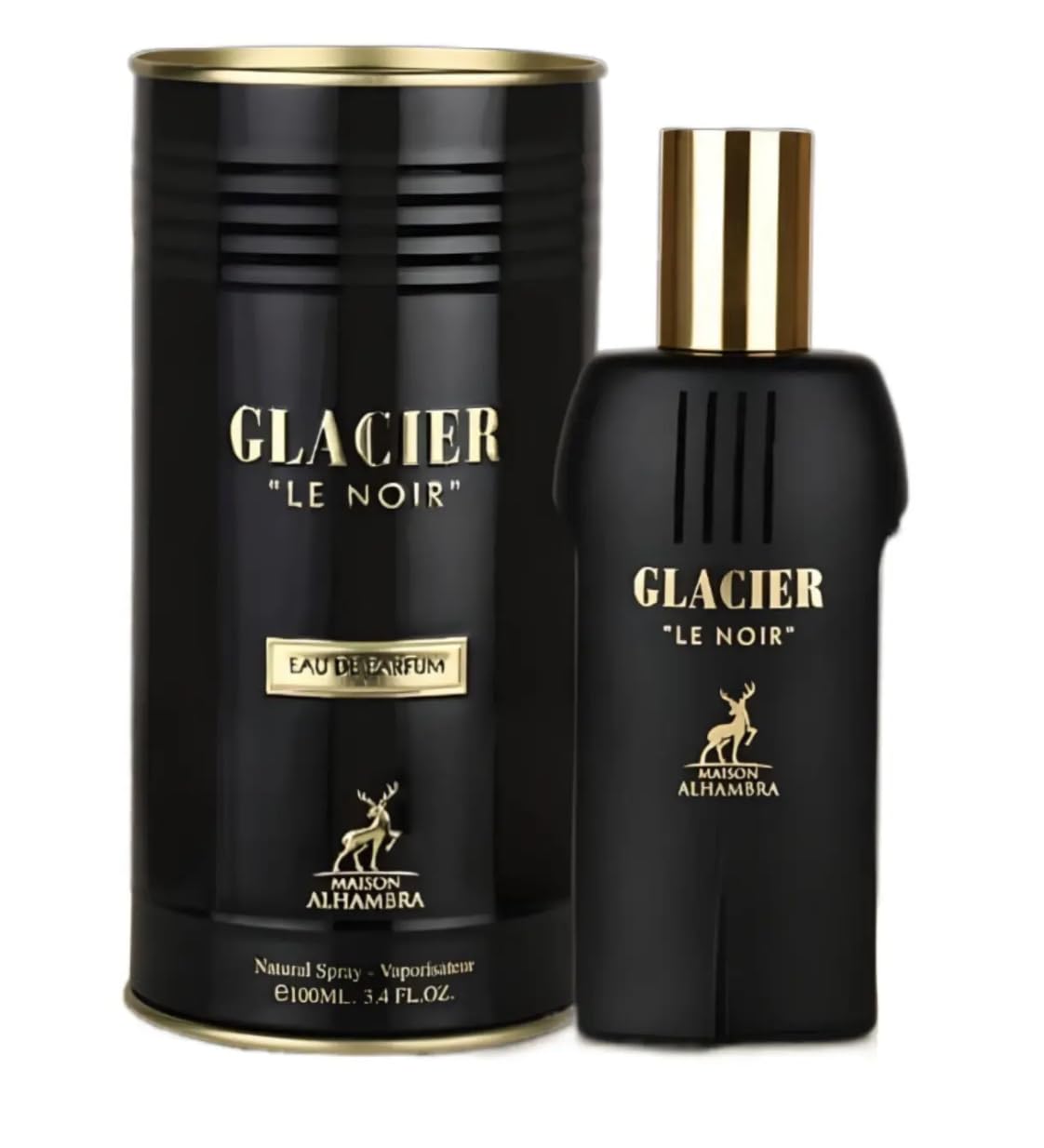 Perfume Maison Alhambra Glacier Le Noir Água De Perfume 100ml