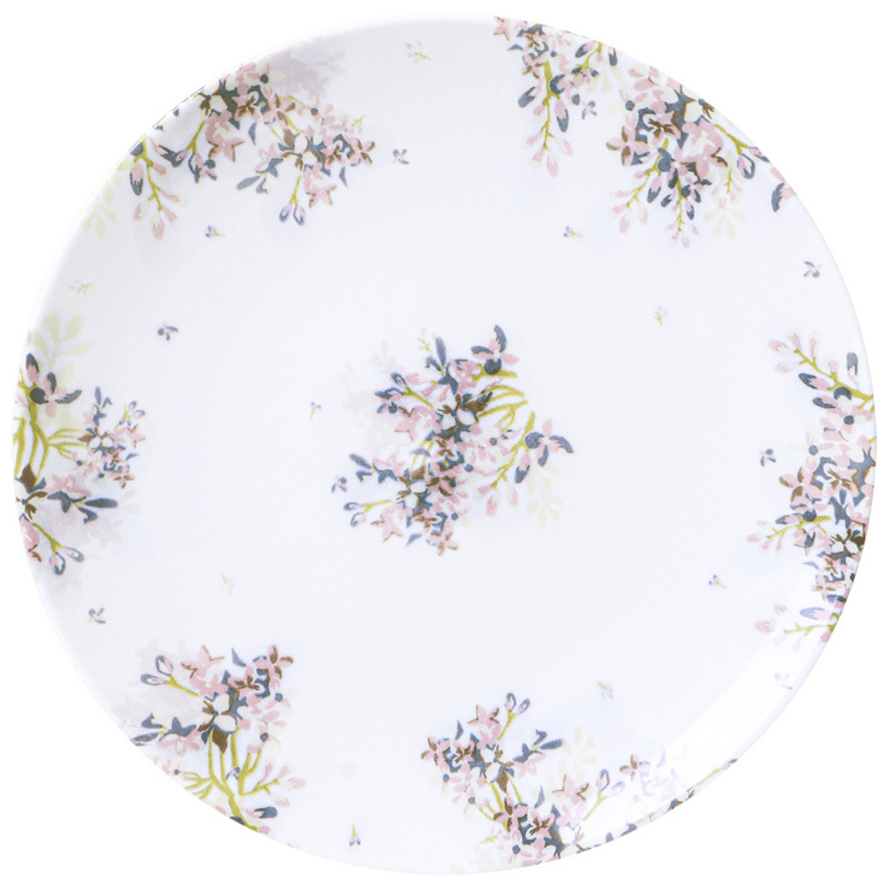 Prato Sobremesa Flogi Em Porcelana 19cm - Tramontina Tramontina