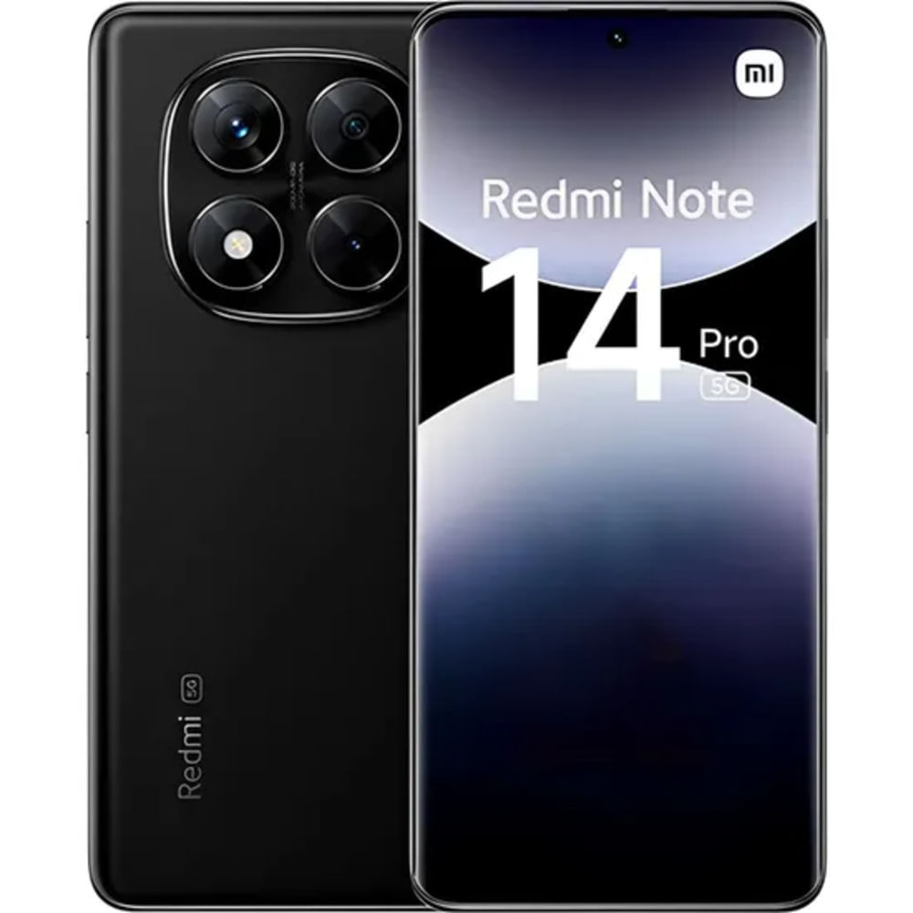 Celular Smartphone Red Mi Note 14 Pro 5g | Tela 6.67 | Câmera 200mp | 8gb+4gb Ram | 256 Gb