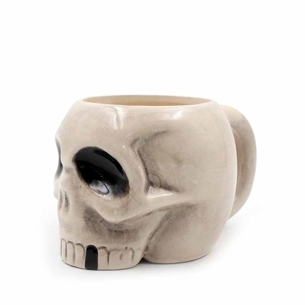 Caneca Ceramic Coffee Cup Skulls 400ml