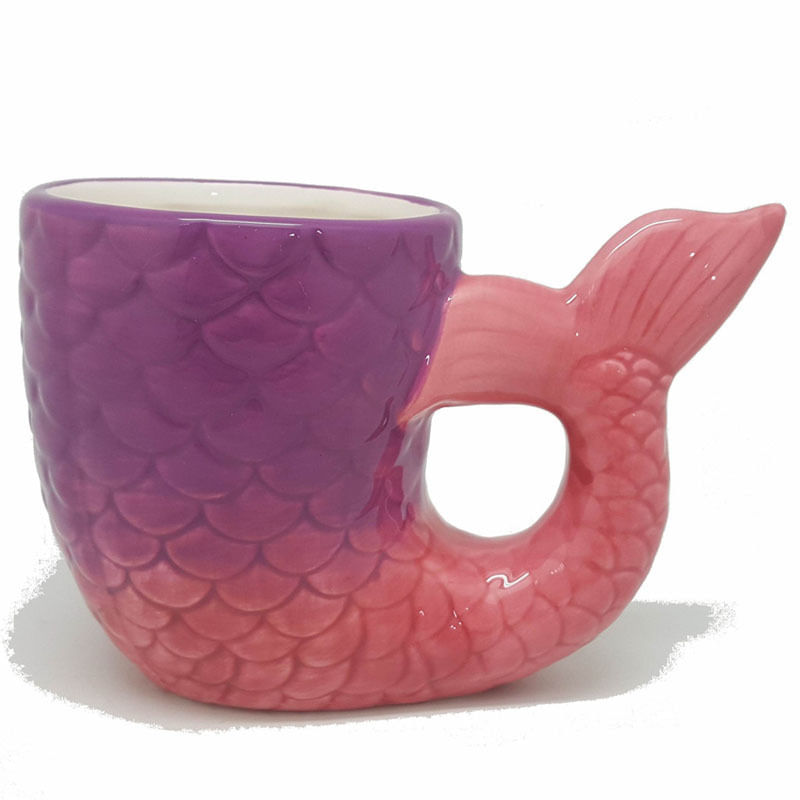 Caneca De Café Mermaid Tail Ceramic Novelty