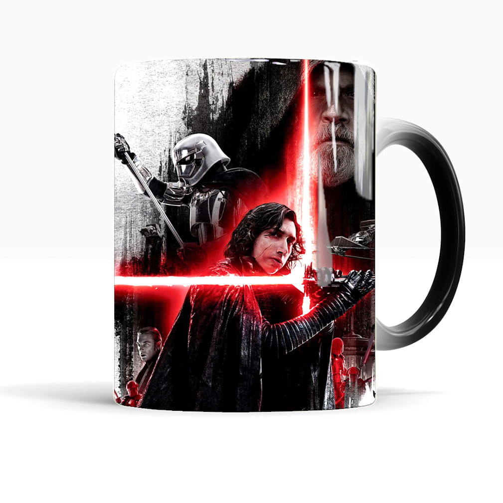 Caneca Darths Vaders Jedi Color Ceramic Coffee Cup 301ml - 400ml