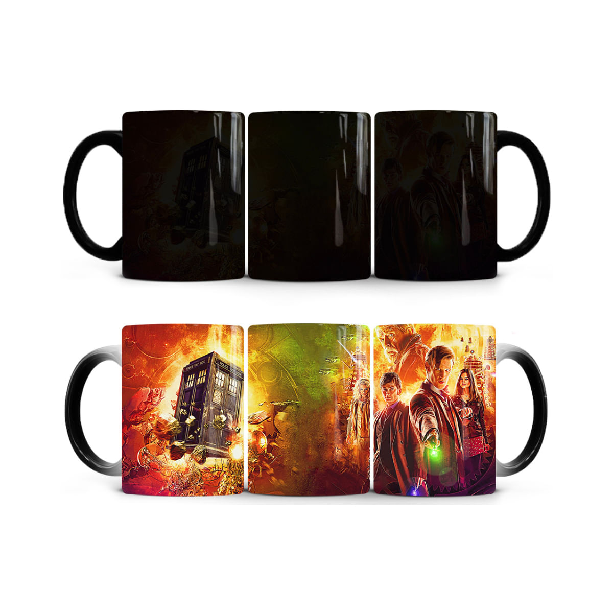 Caneca De Café, Xícara De Café Com Mudança De Cor, Cerveja Doctor Who Anime