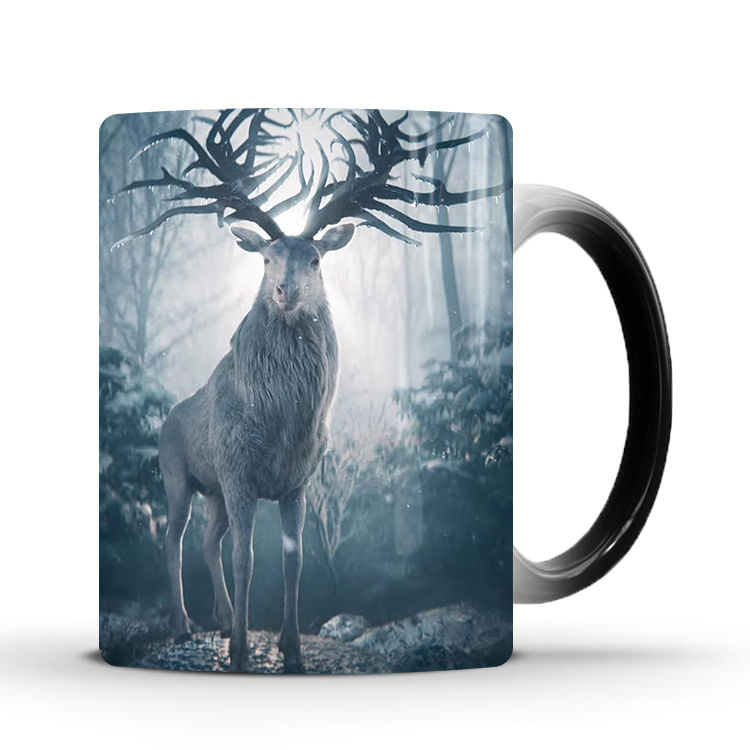 Caneca De Café Cup Color Changing Shadows And Bones Anime