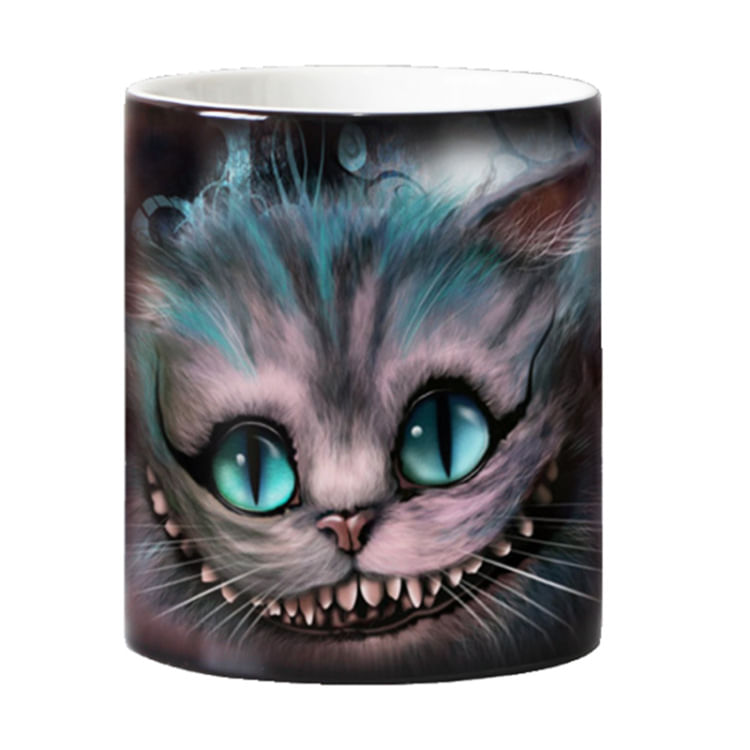 Caneca De Café Alices In Wonderland Cheshires Cats Anime