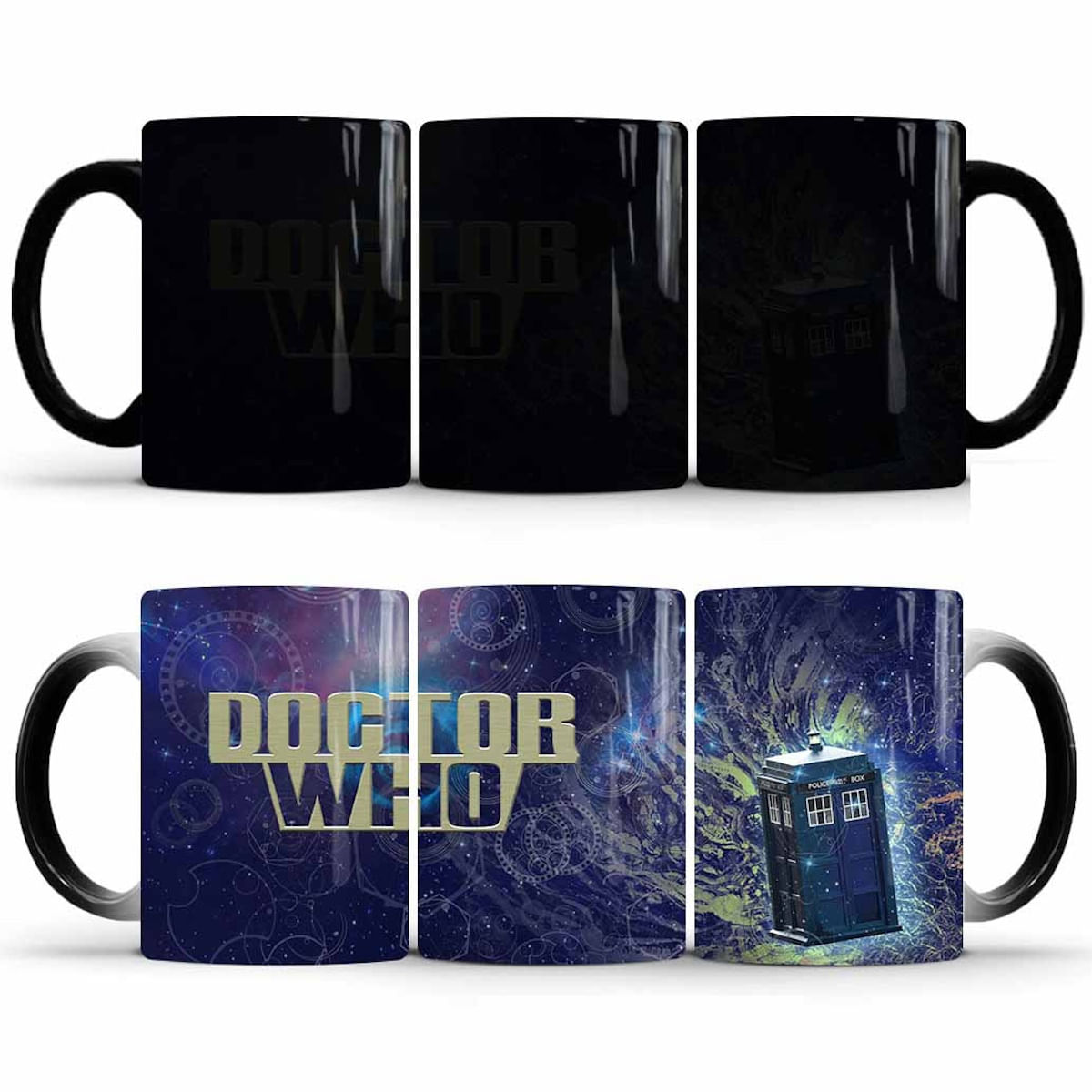 Caneca Mágica Para Chá Doctor Who Color Changing Coffee 400ml