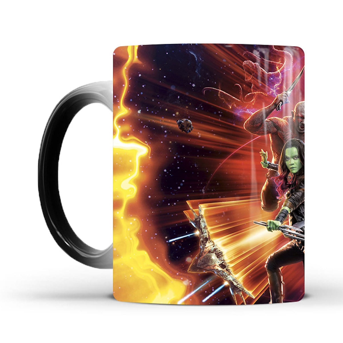 Caneca Guardiões Da Galáxia Star-lord Peter Jason Quill 400 Ml