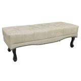 Recamier Egito Spz 90cm Veludo - Doce Sonho Móveis Bege