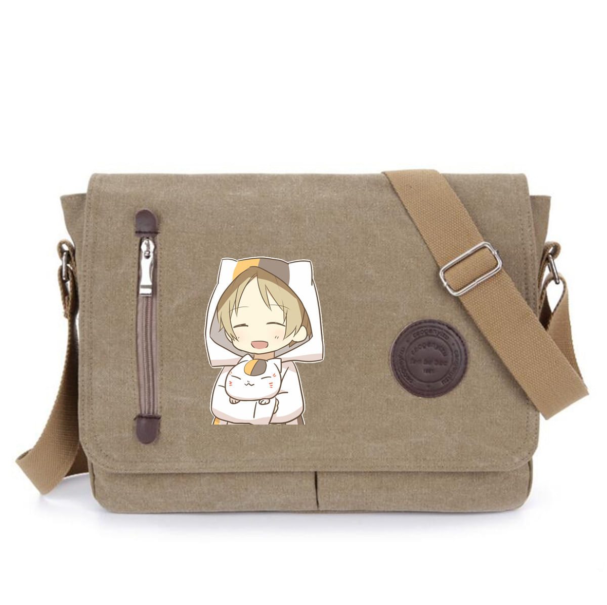 Bolsa De Ombro Anime Natsume's Friends Book Para Mulheres