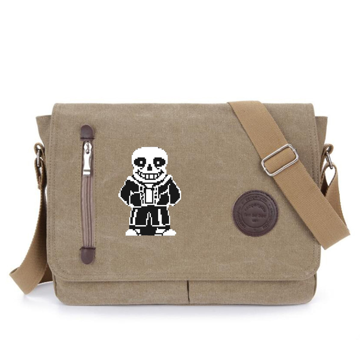 Bolsa Messenger Bolsa De Ombro De Lona Undertales Sans Anime