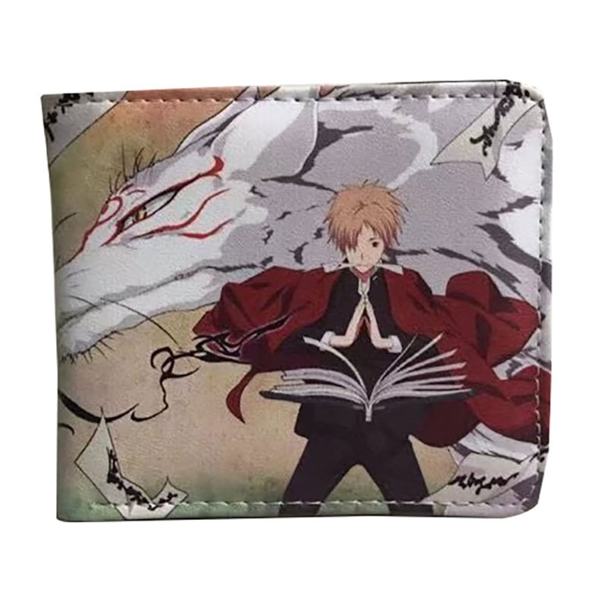 Wallet Natsume's Friends Anime Characters Takashi Pu Leather