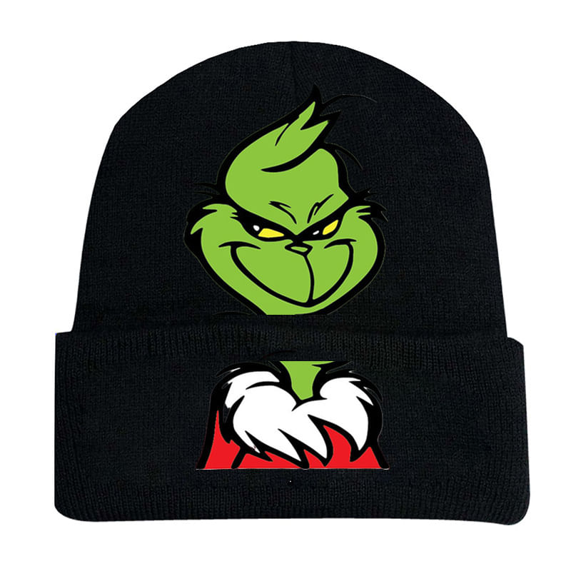 Chapéu De Malha Hows Grinchs Stoles Christmas Anime Winter Beani
