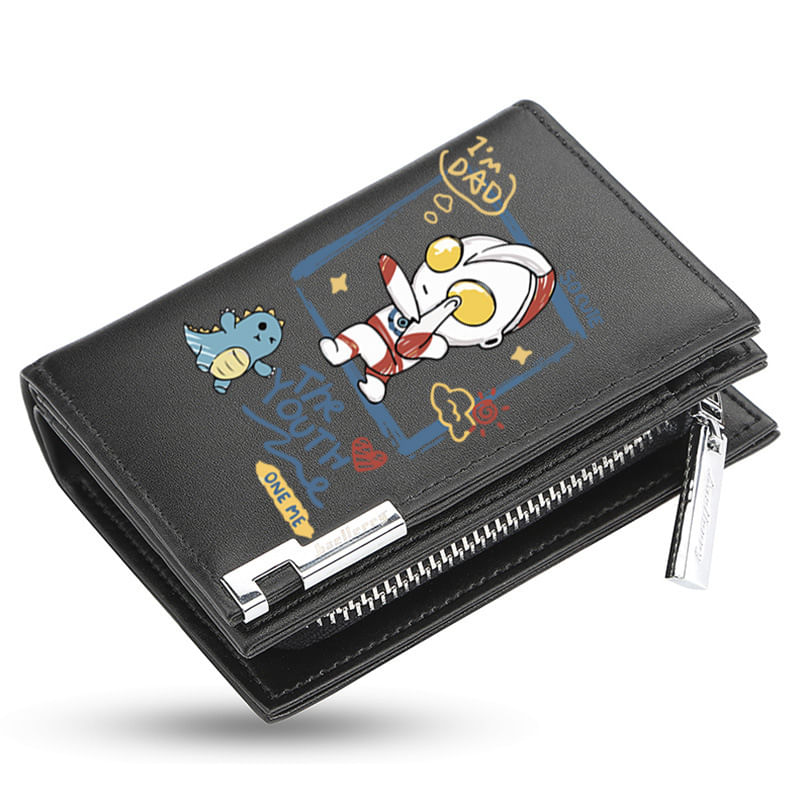 Wallet Slim Bifold Wallet Dinossauros Personagens De Anime