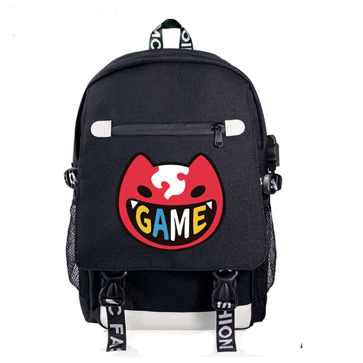 Mochila Anime School Bag Unlimited Skateboard Kids 32x14x46cm