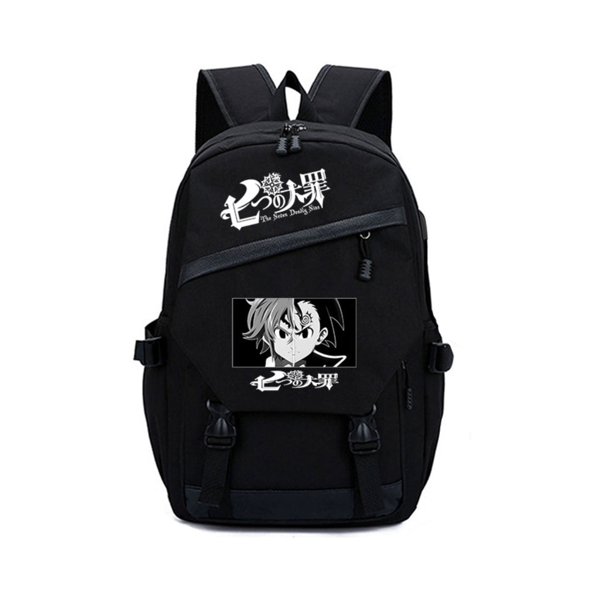 Mochila Seven Deadly Sins Meliodas Cartoon Kids School