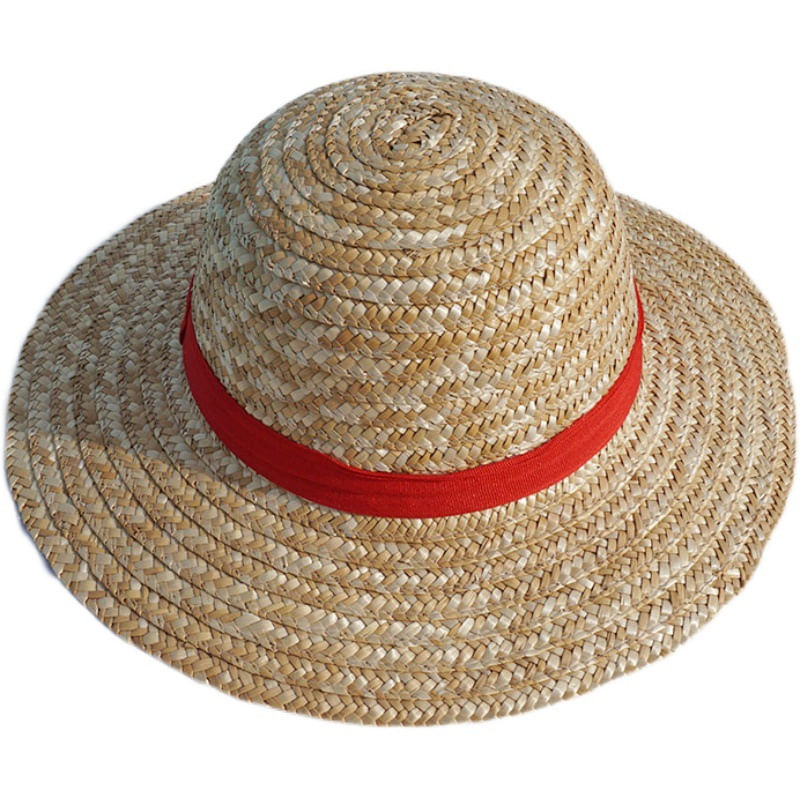 Chapéu De Cosplay Chapéu De Palha Luffy Para Adultos - 35 Cm De Diâmetro