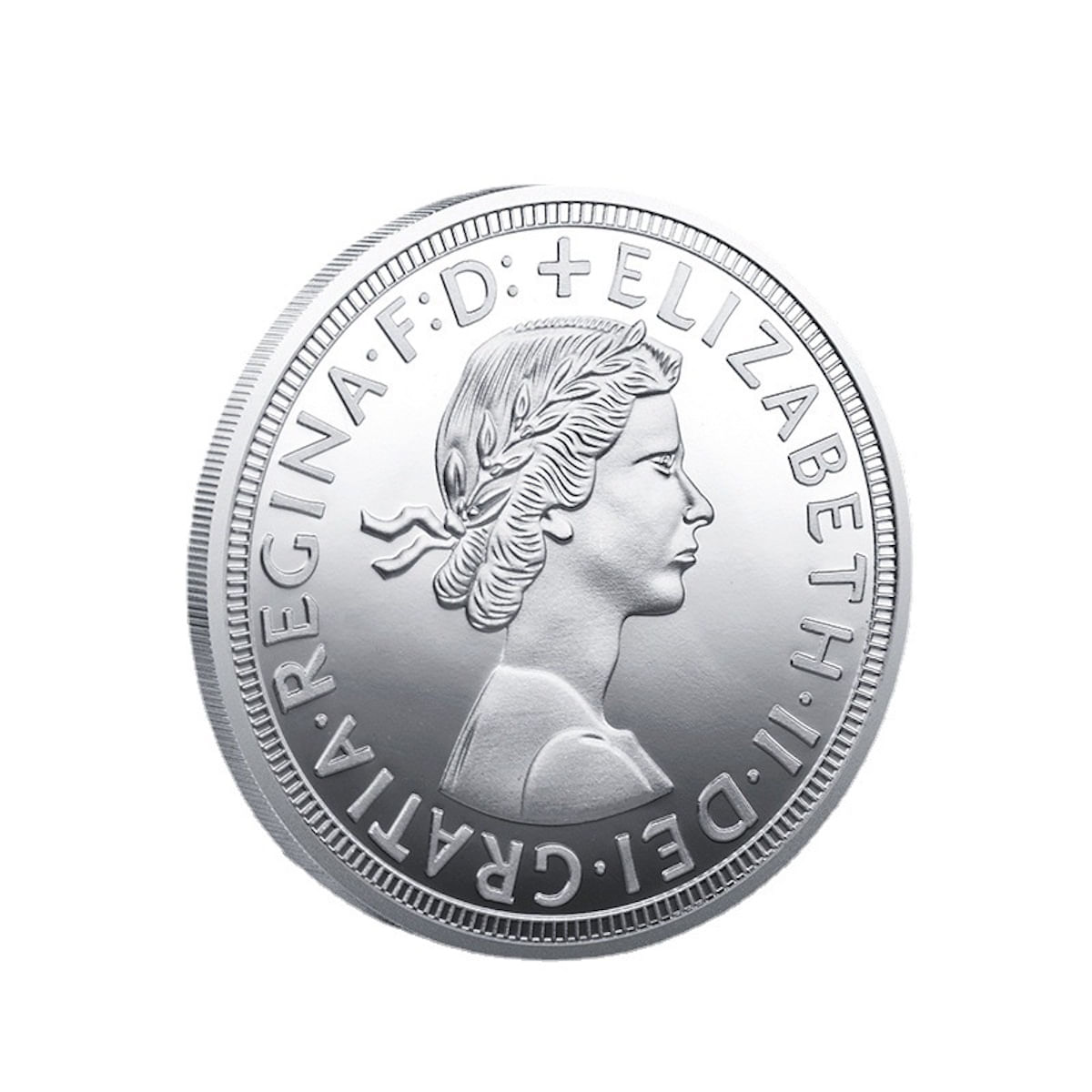 Anime Comemorativo Coin Queen's 1959 Horse Swords De 4 Cm