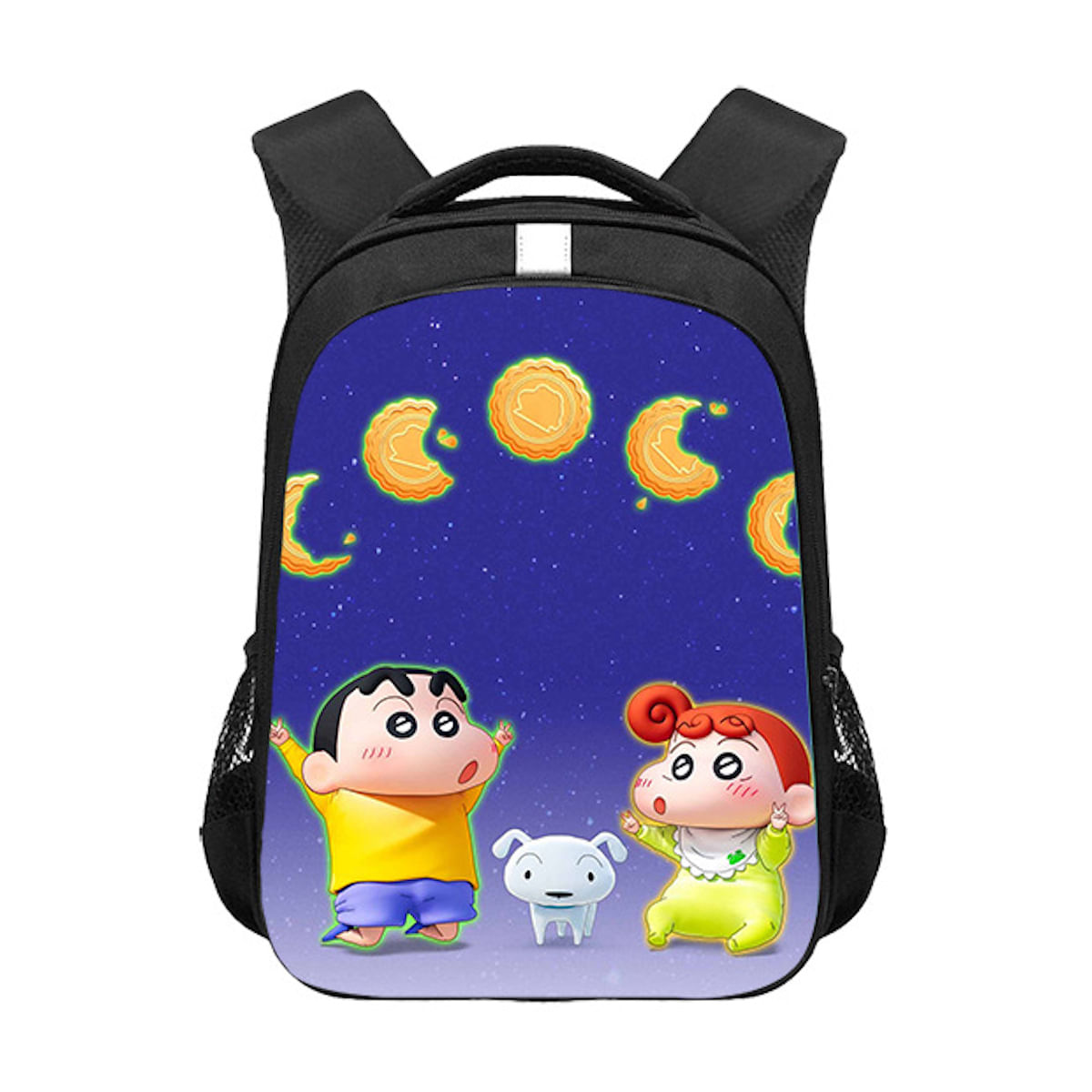 Mochila Escolar Crayons Shins Chans Cartoon Kids Anime