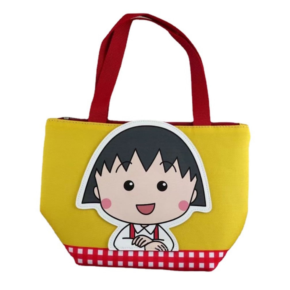 Lancheira Sacola De Refeições Reutilizável Chibi Marukos-chans Anime