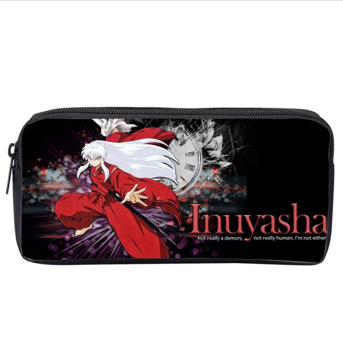 Bolsa De Lápis Inuyashas Anime Pencil Box Big Capacity Oxford