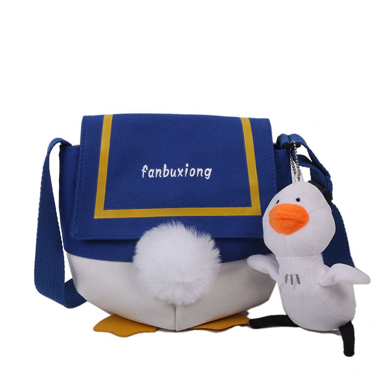 Bolsa Mensageiro De Pelúcia Ducks Cute Anime Shoulder Kids Mini