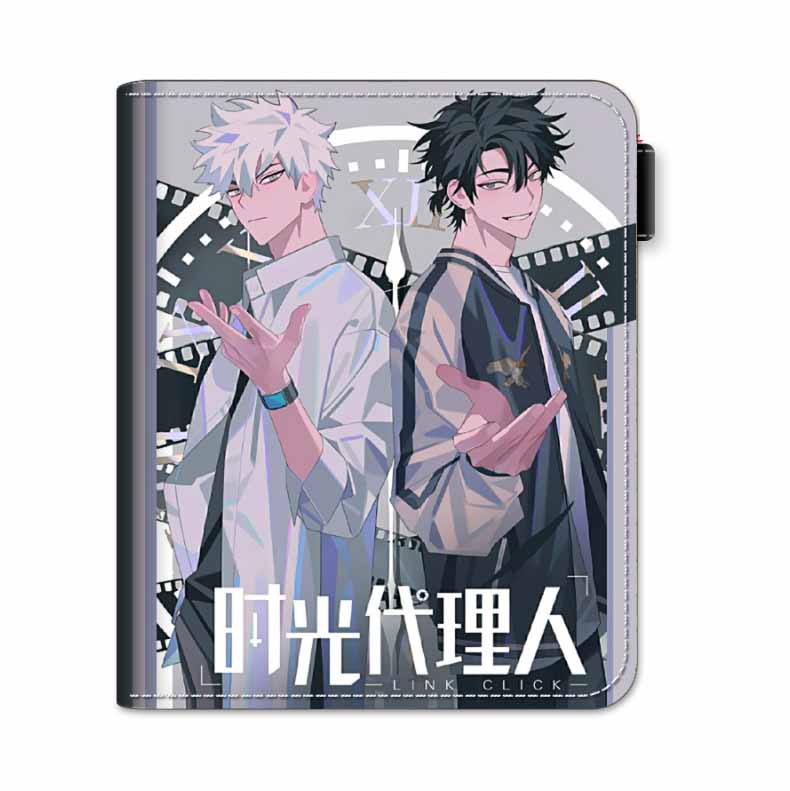 Wallet Links Clicks Anime Characters Slim Bifold Wallet