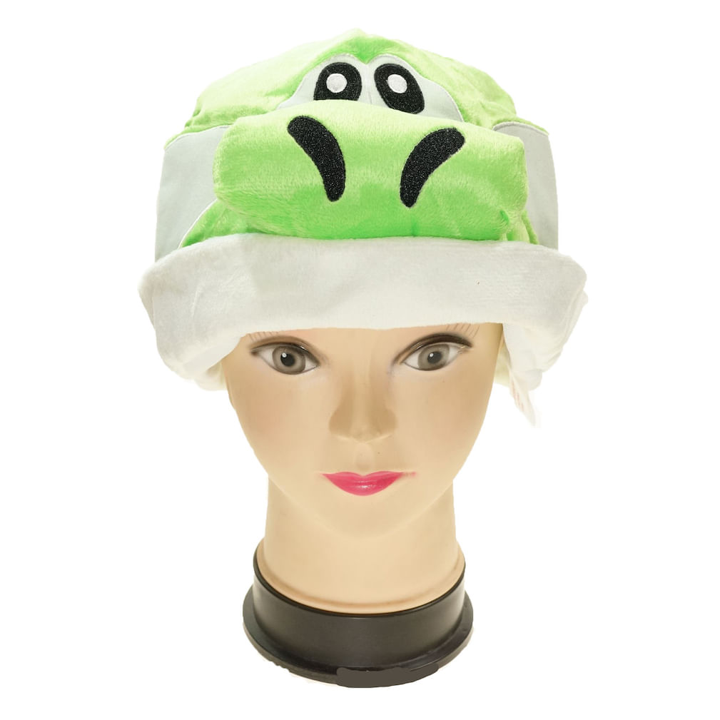 Chapéu Marios Yoshi Anime Cartoon Cosplay, Boné De Pelúcia, 52 Cm