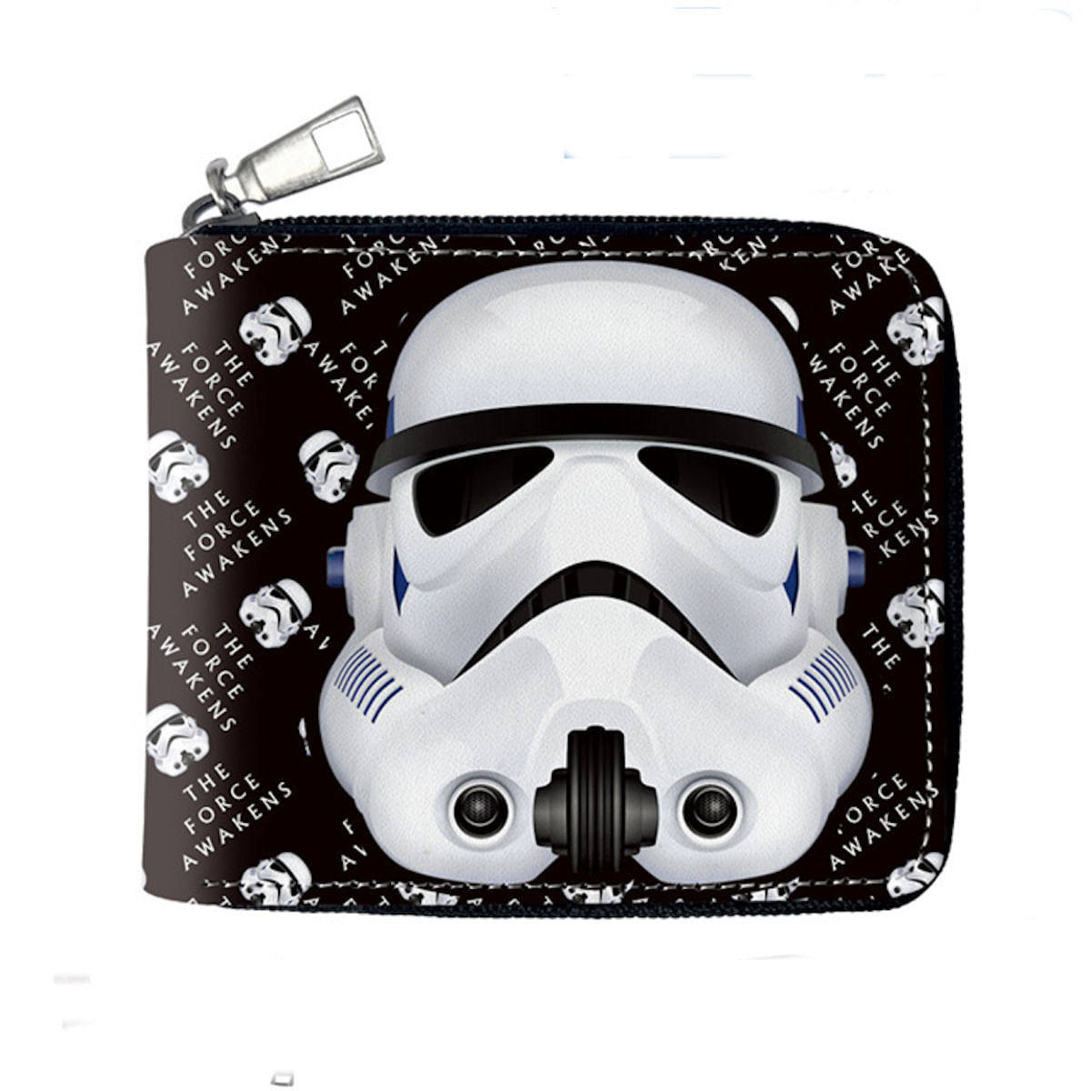 Carteira Anime Stormtroopers Bifold Em Couro Curto Para Crianças