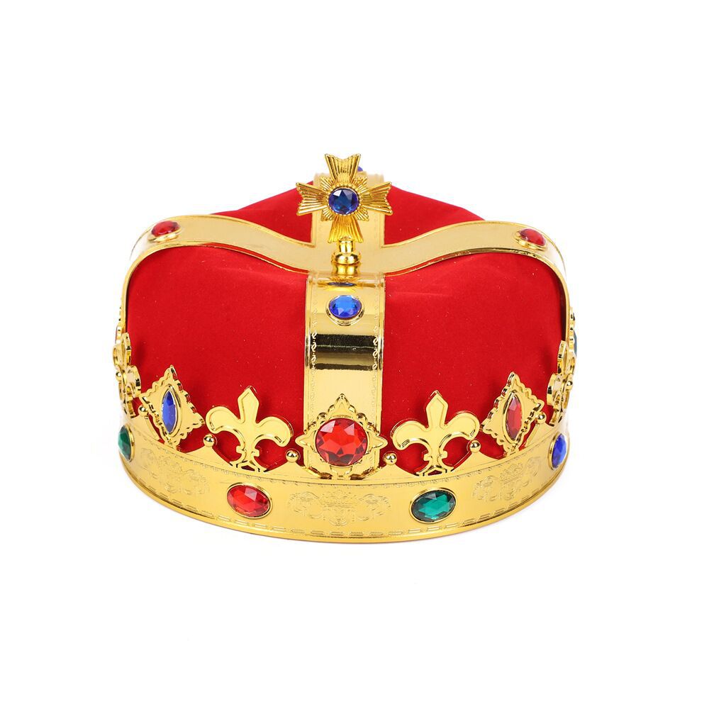 Chapéu De Cosplay Kings Crowns Warm Soft Cozy Hat Poliéster