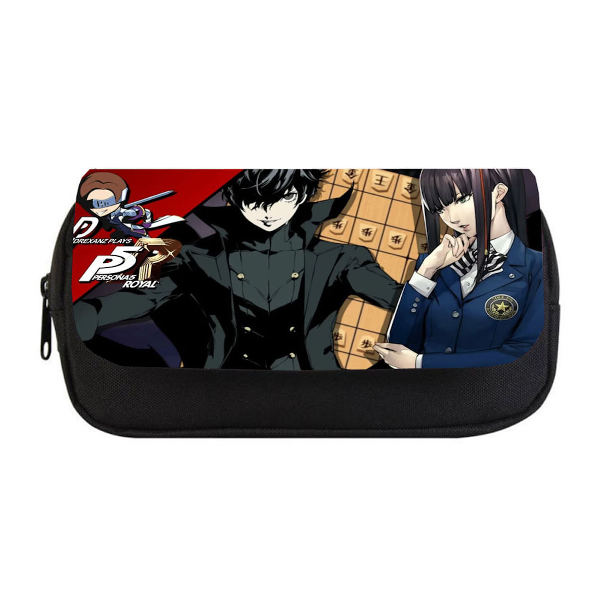 Bolsa De Lápis Personas Amamiyas Rens Anime Caixa De Lápis 22x11,5 X 10 Cm