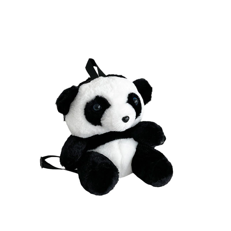 Bolsa Mensageiro Pandas Cute Plush Anime Shoulder Kids Min