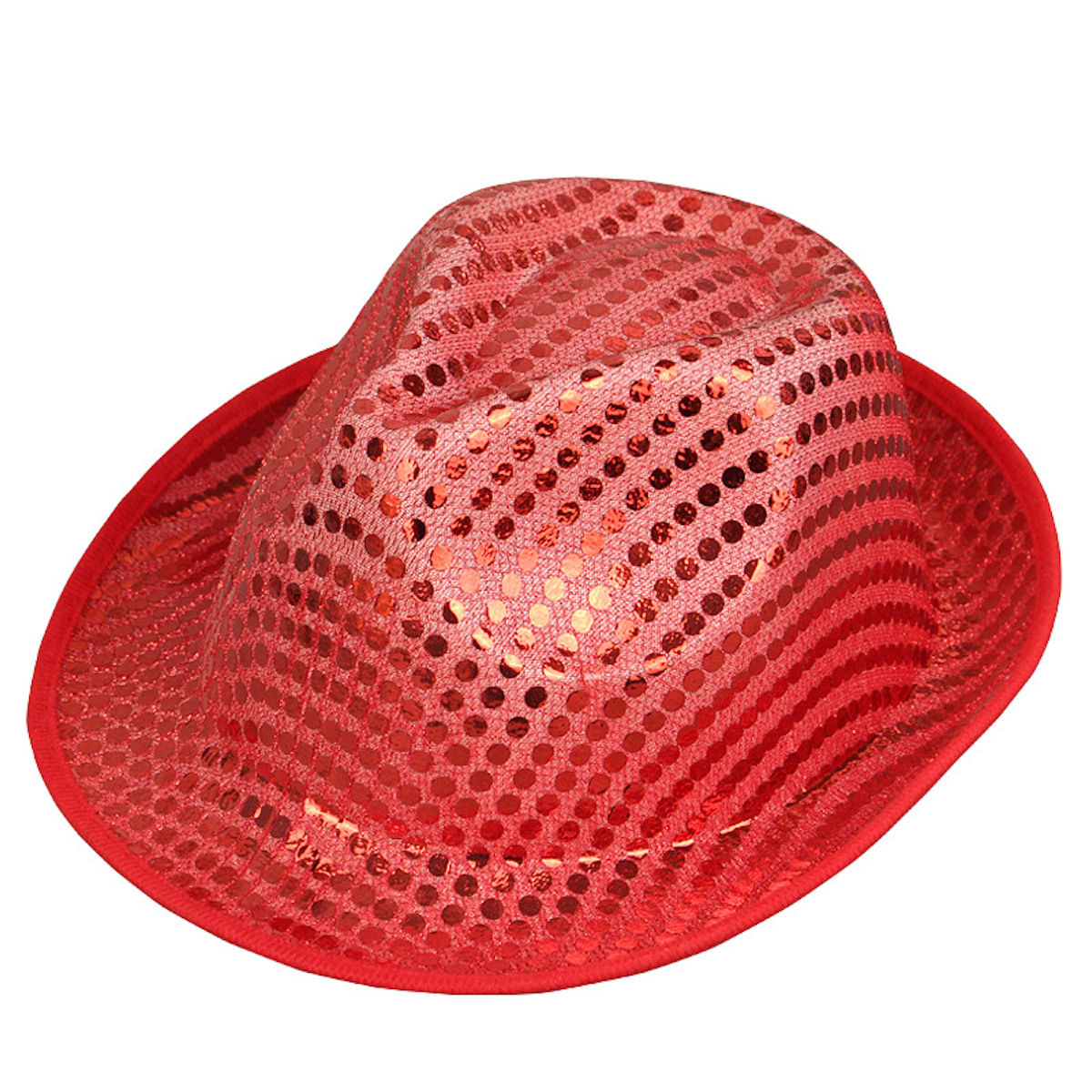 Top Hat Retro British Style Jazz Hat Gold Powder Para Adultos