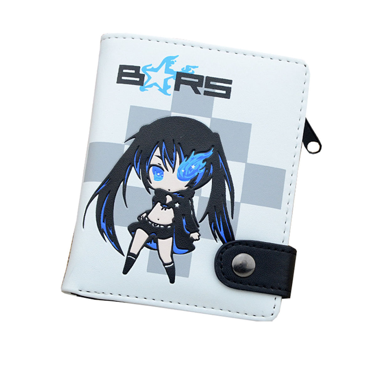 Carteira Anime Detective Conan Leather Bifold Para Crianças