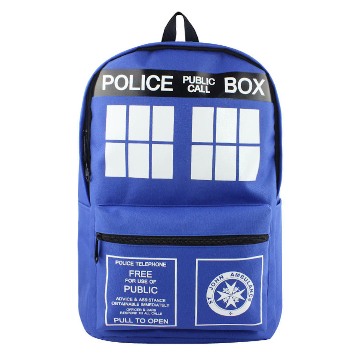 Mochila Escolar Doctor Who Kids Anime De Algodão E Poliéster