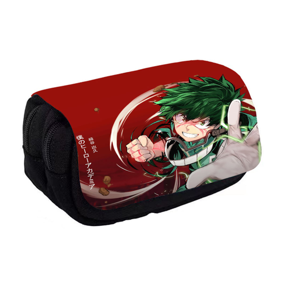 Caixa De Lápis My Heros Academias: Bolsa De Papelaria De Grande Capacidade