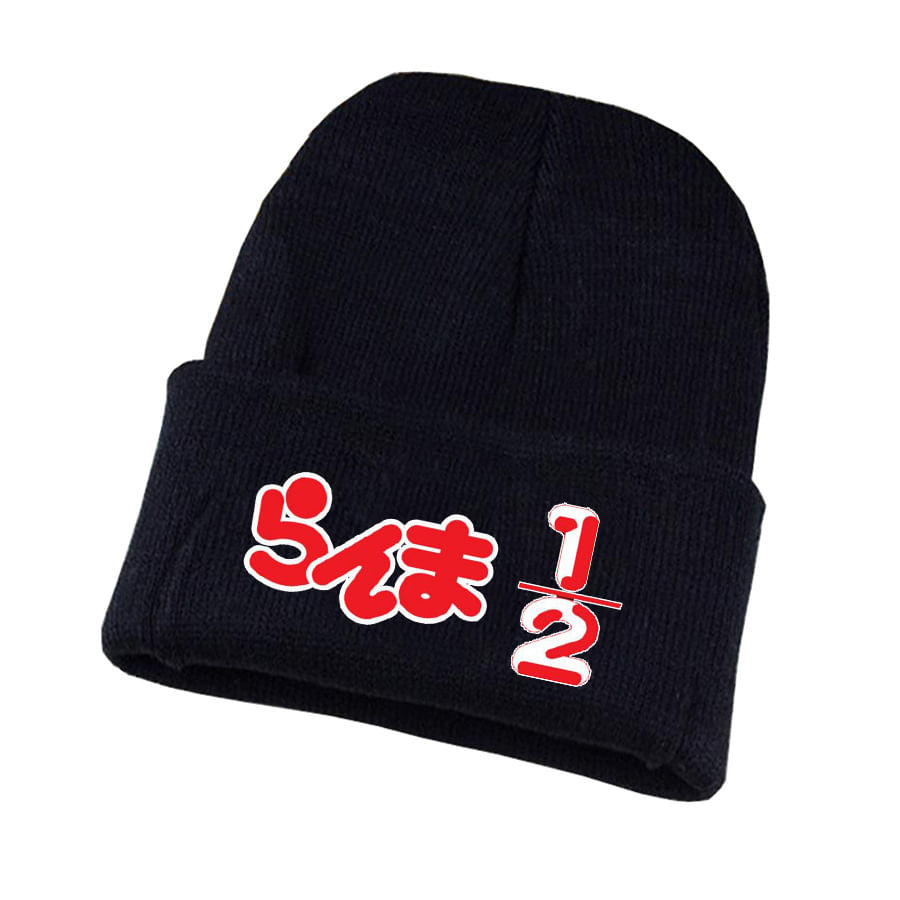 Chapéu De Malha Ranmas Anime Winter Beanie Slouch Hat 36-60cm