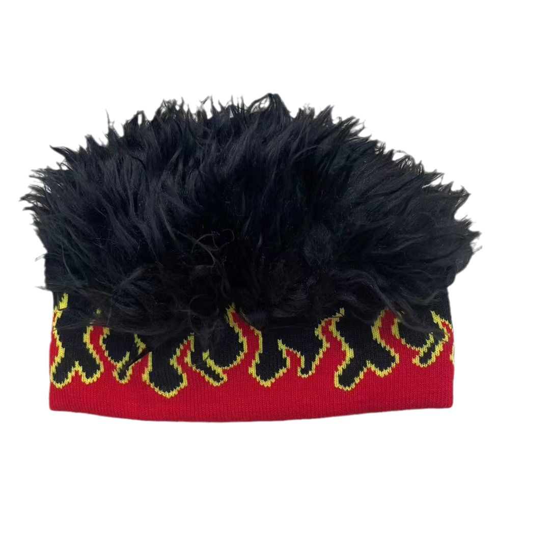 Chapéu Cosplay Wigs Wools Warm Soft Cozy Headwear Para Adultos/crianças