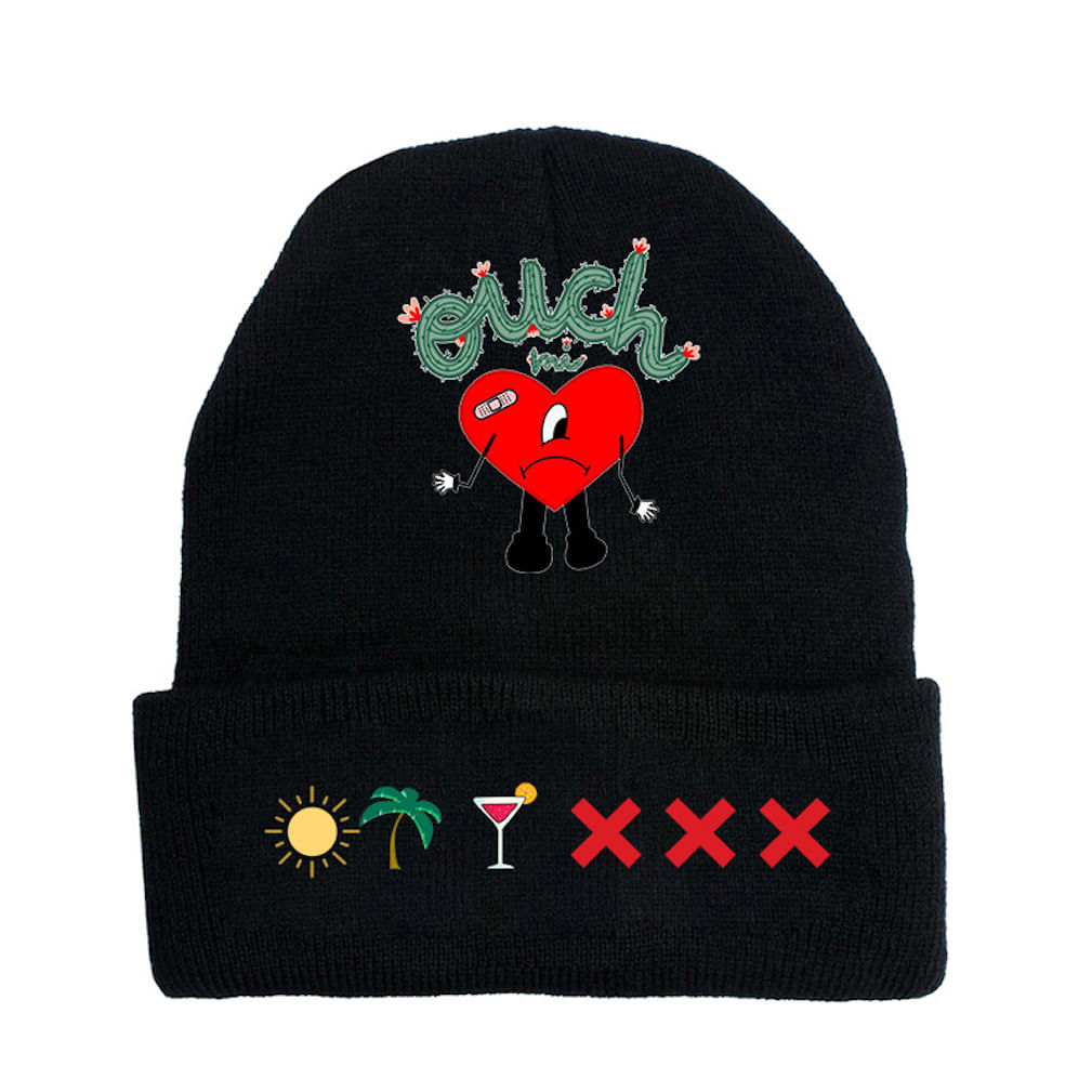 Chapéu De Malha Bunnys Anime Winter Warm Beanie 36-60cm