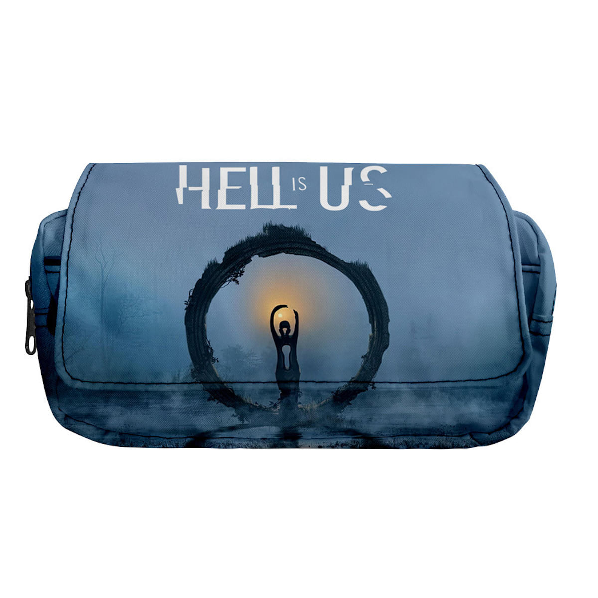 Pencil Bag Hells Is Us Anime Big Capacity Station 22x9x12cm