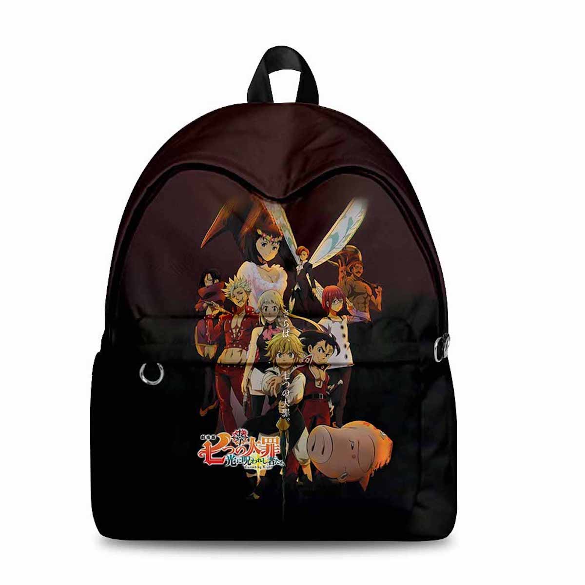 Mochila Seven Deadly Sins Meliodas Cartoon Kids School